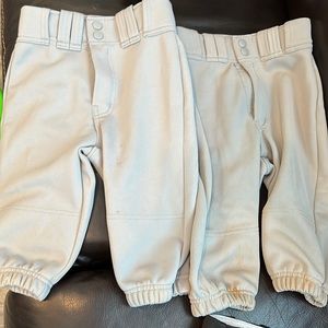 Practice pants for Tball/baseball Sz YS